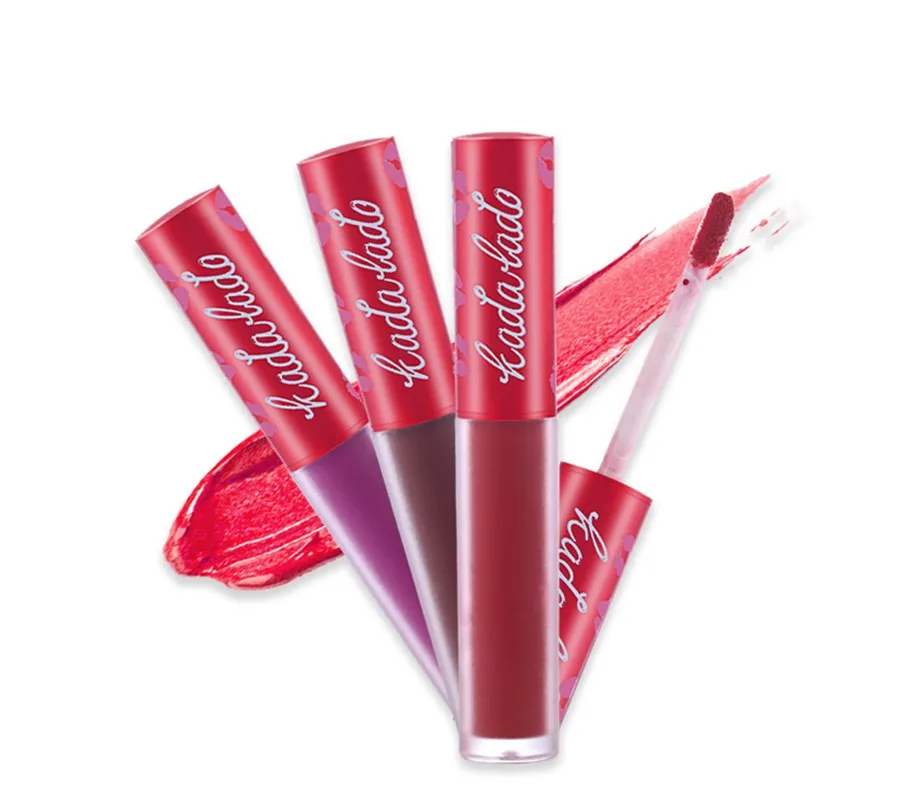 Модная нюдовая Матовая жидкая помада набор водостойкий бархатный блеск для губ