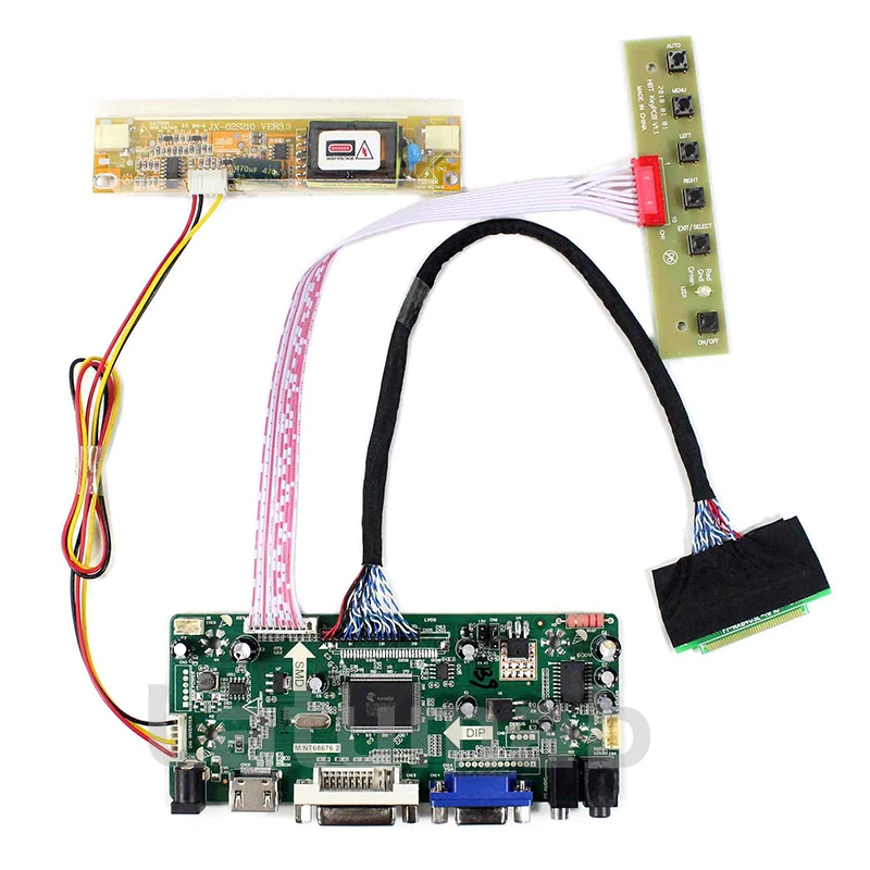 

Latumab Controller Board for N184H4-L01 / N184H4-L04 / N184H4 18.4" LCD Display 1920×1080 DVI+VGA+HDMI-Compatible Driver Board