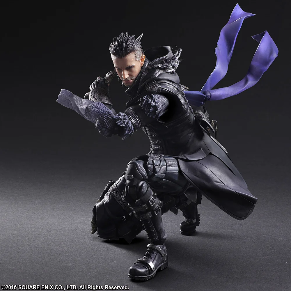 

Play Arts 27cm Kingsglaive Final Fantasy Xv Nyx Ulric Action Figures Super Movable Joints Game Character Statue Model Toys