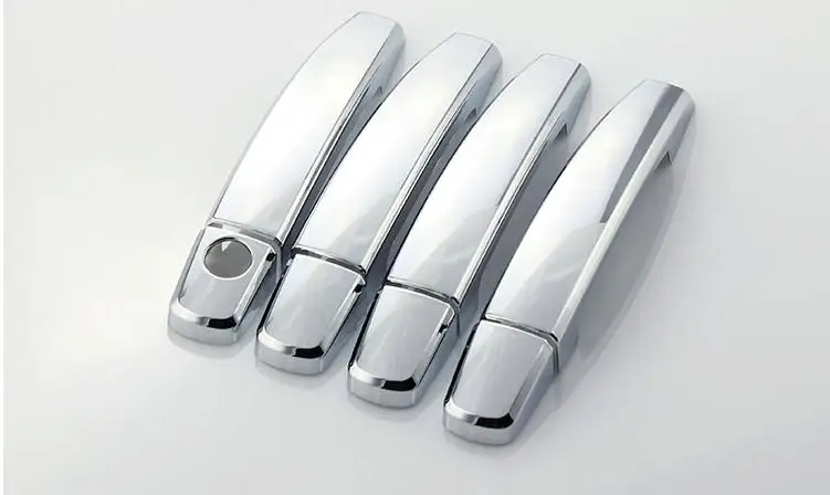 Стайлинг автомобиля хромированная крышка дверной ручки из АБС-пластика