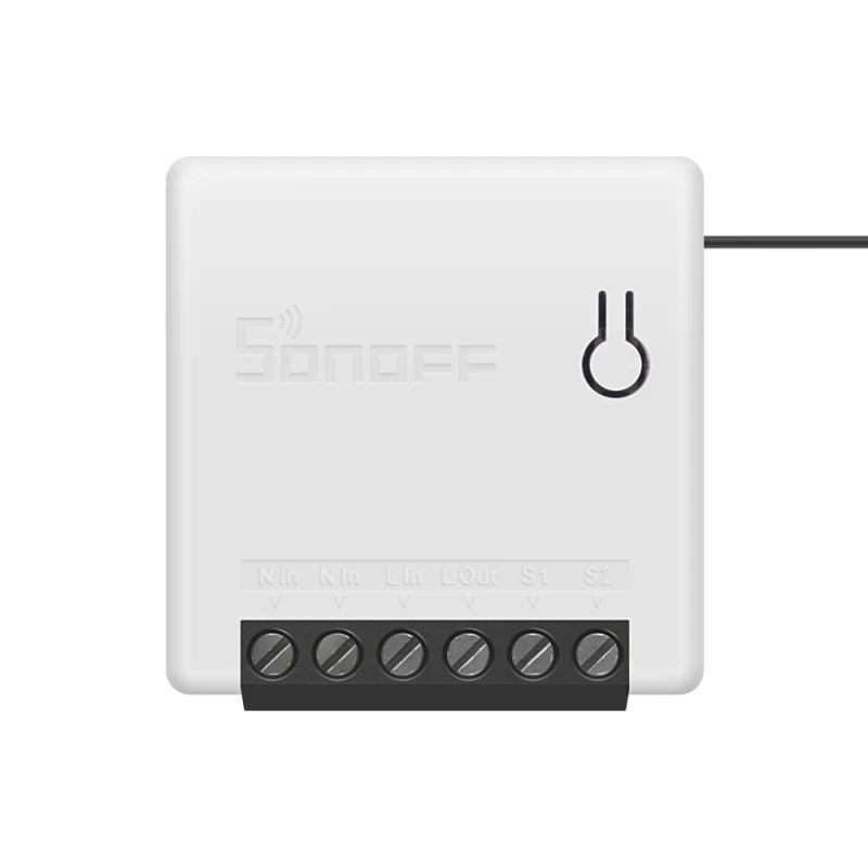 SONOFF MINI DIY 1-100 шт. WiFi переключатель 2-сторонний таймер светильник голосовой модуль
