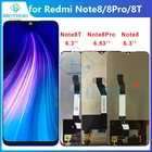 ЖК-экран для Xiaomi Redmi Note 8 8T, Note 8Pro, Note 8, Note 8T, ЖК-дисплей, дигитайзер сенсорного экрана M1908C3JH, M1906G7I, M1908C3XG, Топ