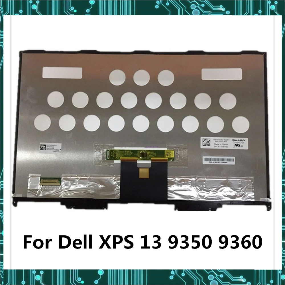 Оригинальный сенсорный ЖК-экран 13 3 дюйма для ноутбука Dell XPS 9350 9360 LQ133Z1JW21 3200*1800