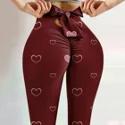 Леггинсы Спортивные Штаны Push-up Pantalones De Mujer леггинсы Для женщин с камуфляжным принтом Высокая талия стрейч Strethcy Фитнес Штаны