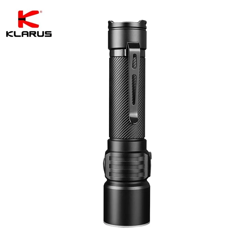 Klarus ST15R светодиодный фонарик CREE XP L HD V6 1200 Люмен USB Перезаряжаемый с батареей 18650