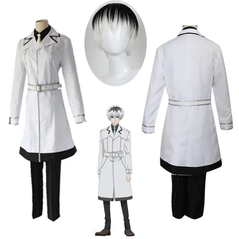 Аниме Токийский Гуль Сасаки Хайсе Канеки Кен Ветровка Унисекс Униформа Косплейный костюм Хайсе для мужчин и женщин на вечеринку.