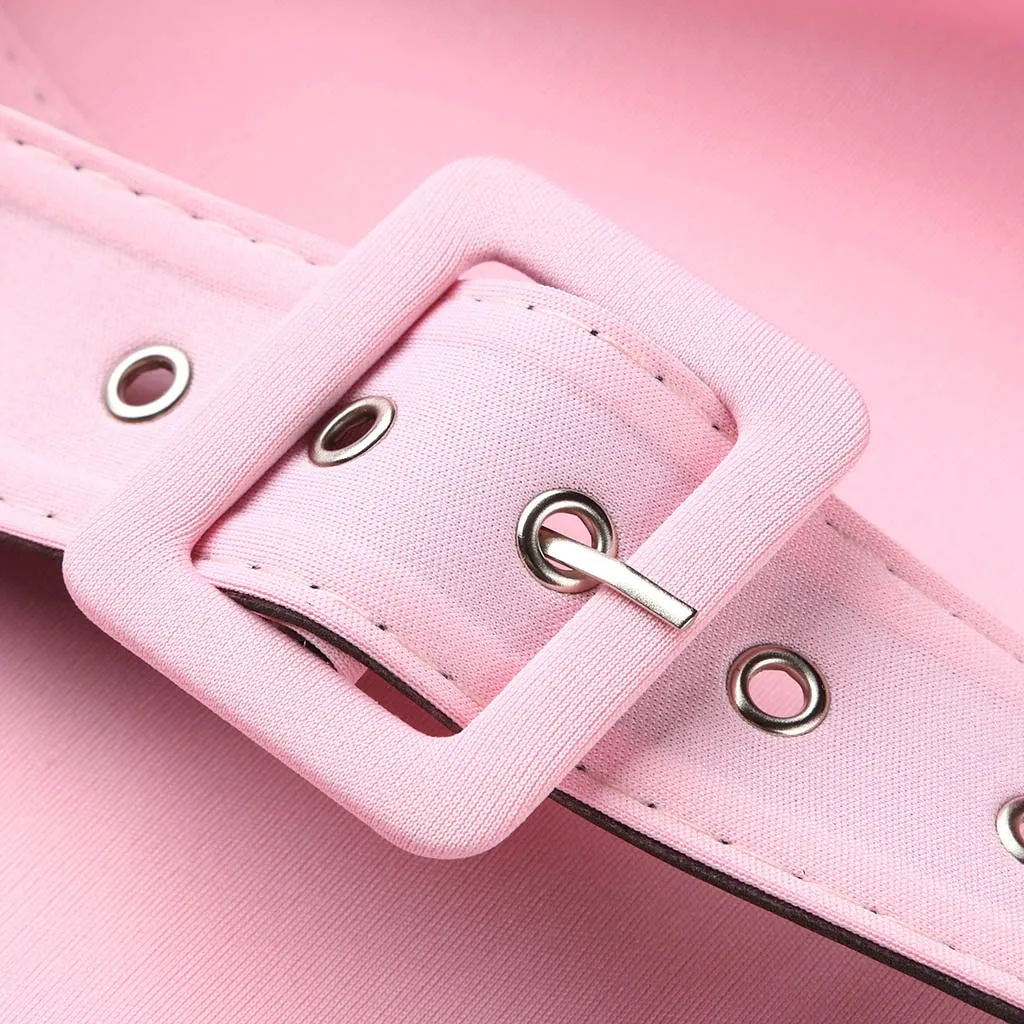 Двуцветное женское обтягивающее платье с О образным вырезом солидная Цвет три