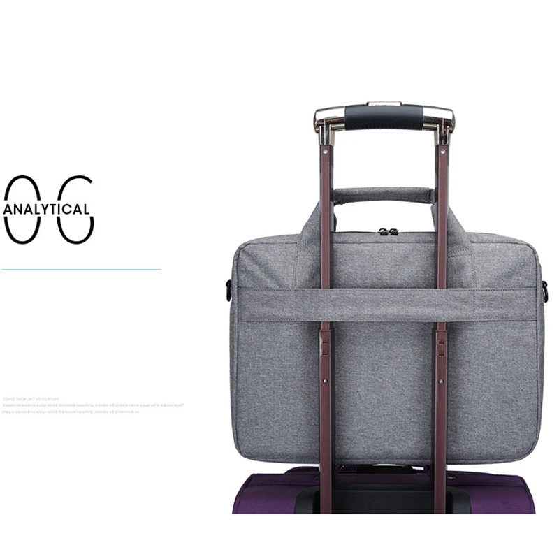 2020 new laptop handbag case shoulder messenger bag 14 15 6 inch macbook air suit for lenovo dell computer hand bag free global shipping
