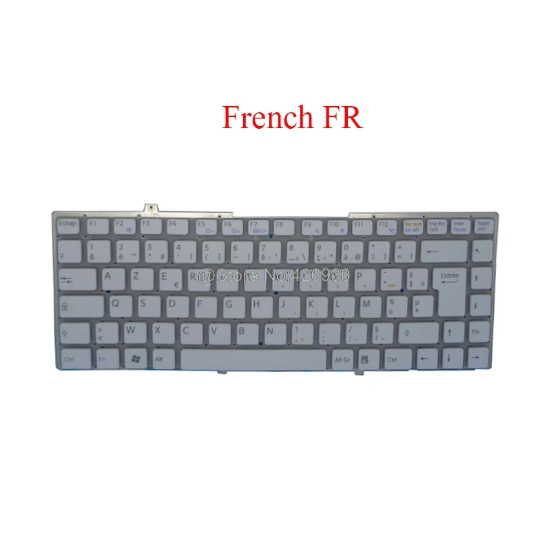 

Laptop FR GR Keyboard For SONY For VAIO VGN-FW VGN FW Series 81-31105002-05 81-31105002-37 French Germany new