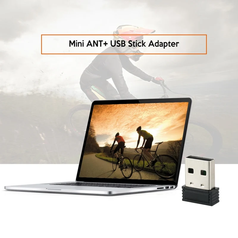 Мини адаптер ANT + USB накопитель портативный для Garmin Zwift Wahoo Датчик скорости
