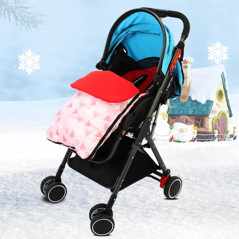 

Baby Infant Stroller Footmuff Pram Muff Pad Winter Autumn Warm Windproof Swaddle 54DF