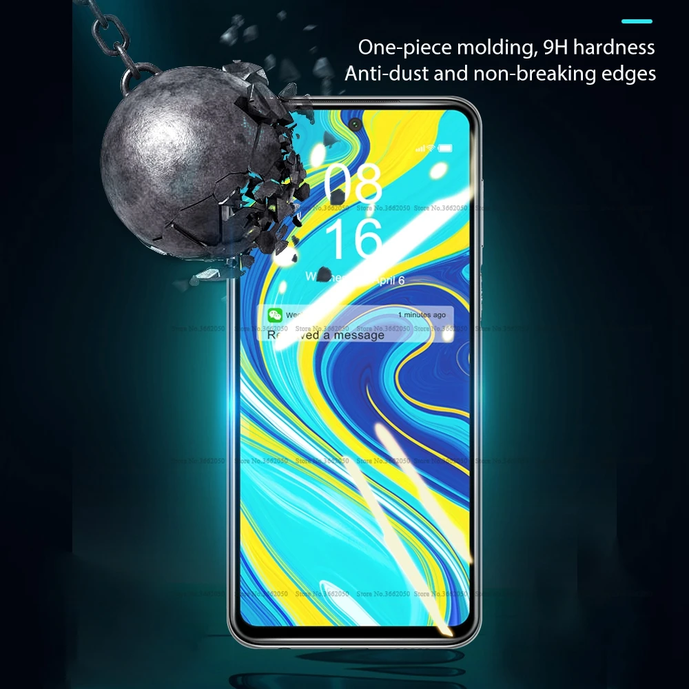 

5D Tempered Glass For Xiaomi Redmi Note 9 Pro 9 S Screen Protector Hard Glass For Xiaomi Redmi Note 9 9S 9 Pro Front Film
