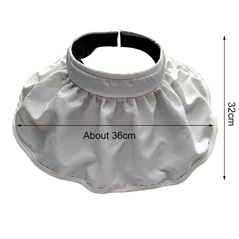 

Creative Hairbands Foldable Summer Hats For Women Empty Top Shell Shape Sun Hat Sunshade Sunscreen Sun Protection