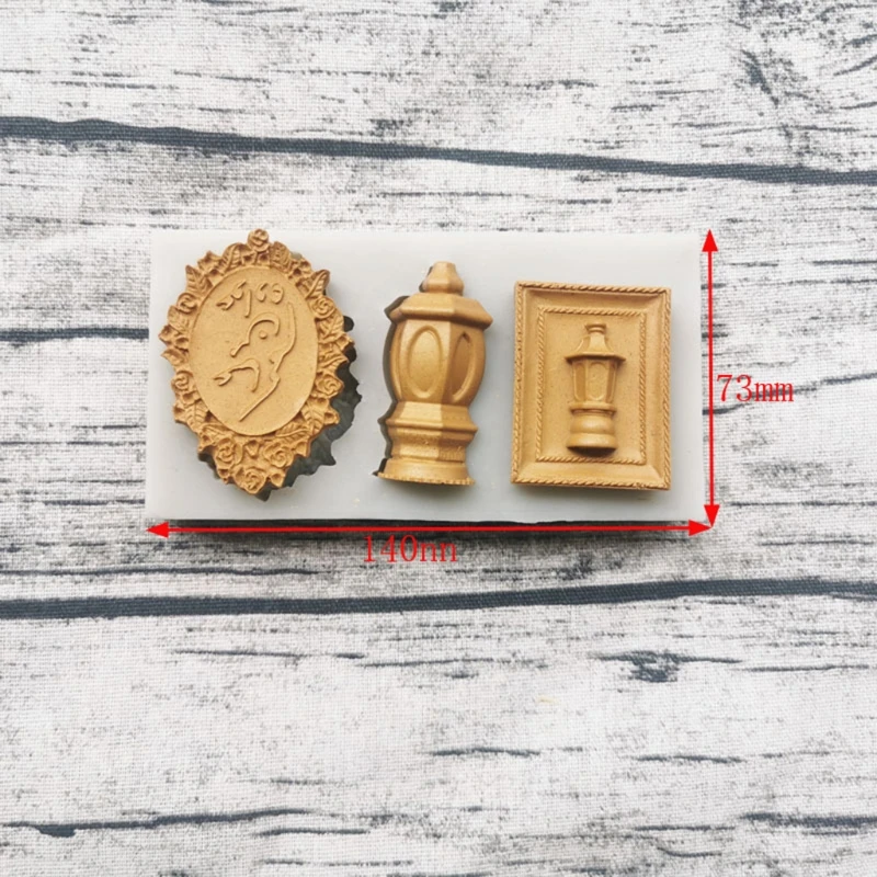 ИД Мубарак арабский шрифт Луна силиконовая форма для торта помадка шоколад