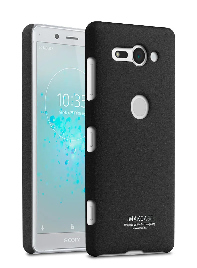 Чехол для sony Xperia XZ2 Compact IMAK Cowboy твердый пластиковый чехол на заднюю панель для sony XZ2 Compact чехол с пленкой