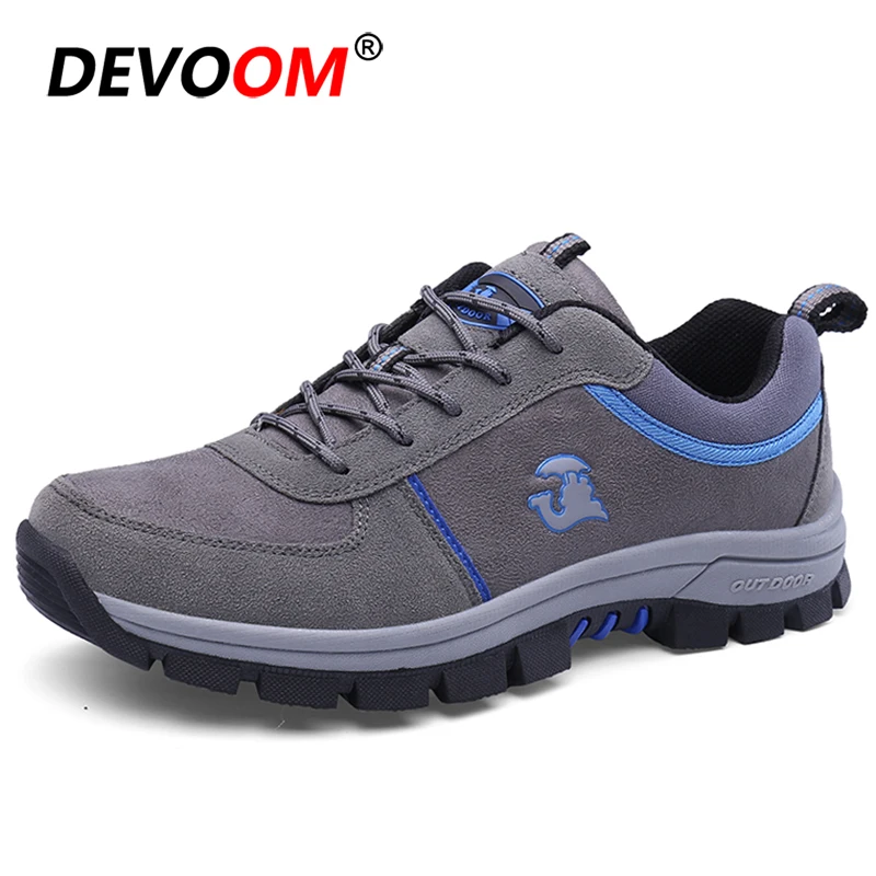 2020 Waterproof Hiking Shoes Men Sneakers Mountain Trail Climbing Outdoor Sport Botas Tacticas Trekking Size 47 | Спорт и