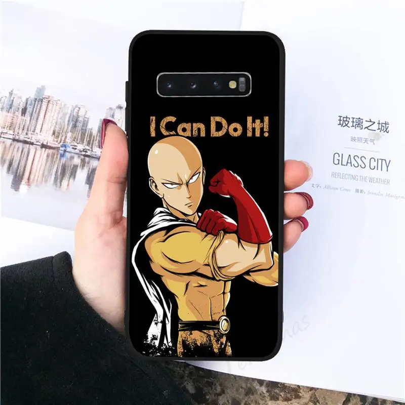 

Anime One Punch Man Phone Case For Samsung galaxy S 8 9 10 20 21 30 A 30 50 51 70 note 10 plus Ultra 5g