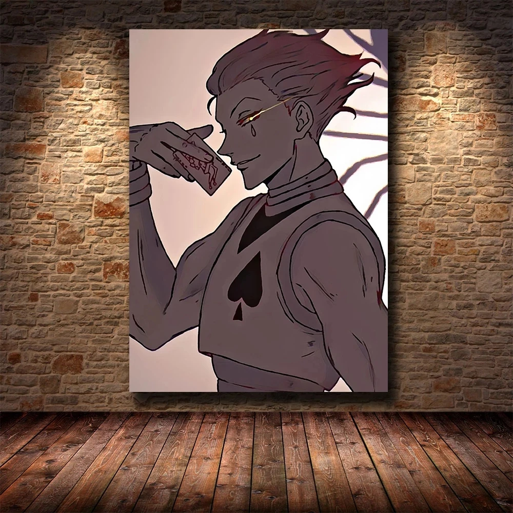 

Canvas Schilderij Hunter X Hunter Hisoka Anime Poster Moderne Hd Print Pictures Home Decor Muur Kunstwerk Modulaire Living Room