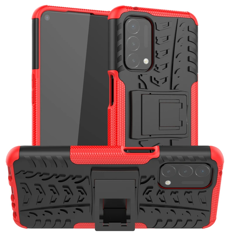 Cover For Oppo A54 5G Case Bumper Dual Layer Armor Cover For Oppo A54 A74 A94 A95 A15S A53 A36 A76 A96 Case For Oppo A54 5G Case