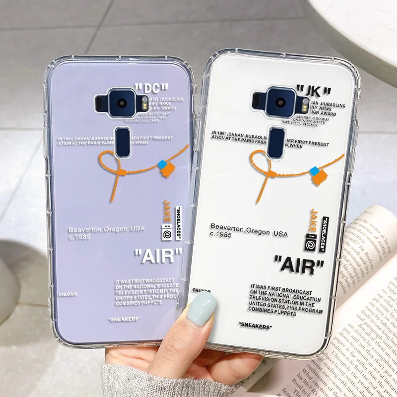 

For ASUS Zenfone Max Pro (M2) (M1) 5Z 5 Case Hot Street Trend Brand Clear Case For ASUS Zenfone Go 3 Max Plus 4 Selfie Pro Cover