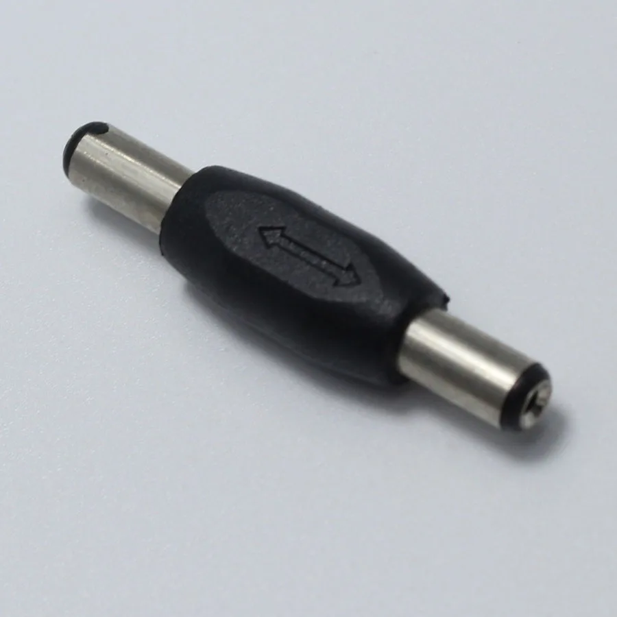 2pcs 5.5*2.1 mm / 5.5x2.1mm DC Power Plug Connector male to Panel Mounting Plugs Adaptor | Обустройство дома
