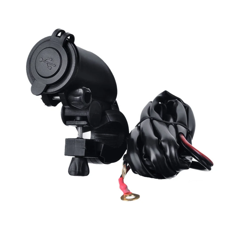 DIY зарядное устройство для мотоцикла водонепроницаемое USB 1 5 м кабель двойное В/3 а