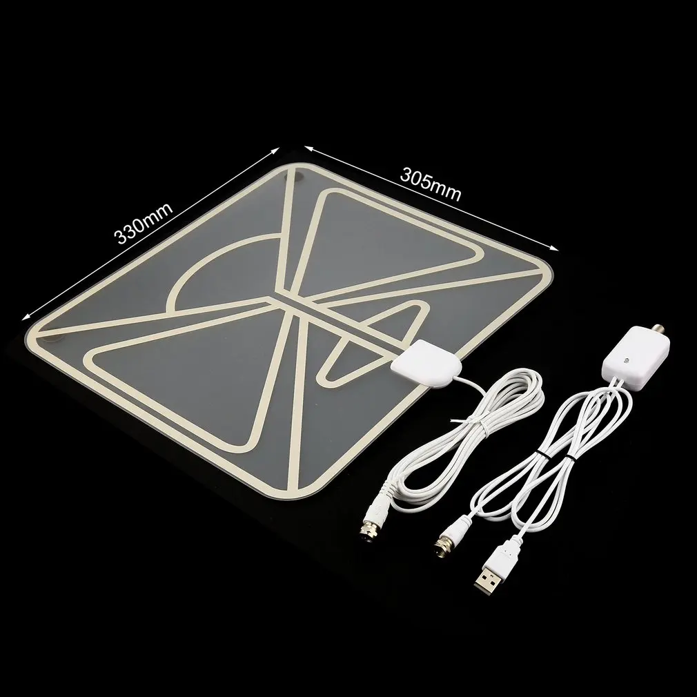 Диапазон приема 80 миль домашняя антенна Freeview для цифрового телевидения HD