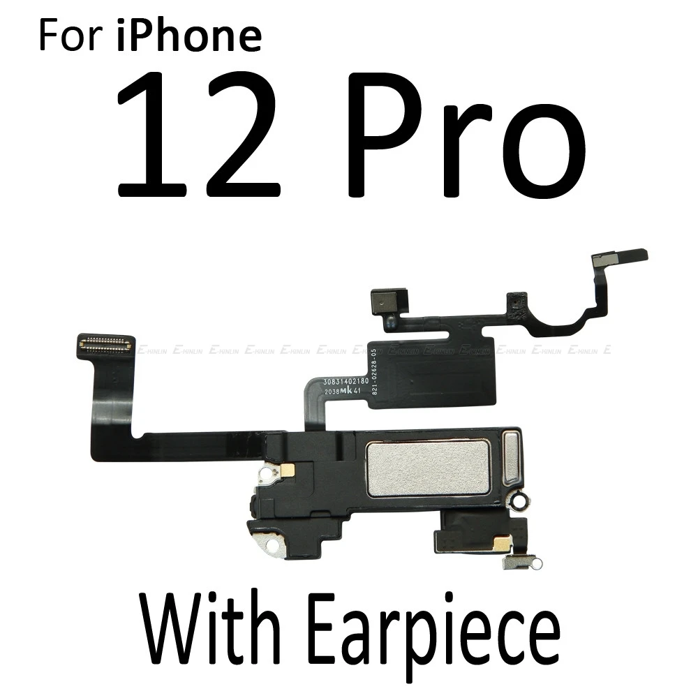 

10pcs\lot Front Ear Earpiece Speaker Proximity Light Sensor Flex Ribbon Cable For iPhone 12 mini 12 Pro Max Replacement Parts