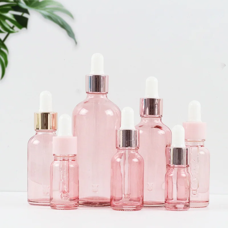 

5ml 10ml 30ml 50ml Glass Dropper Bottles Translucence Essential Oil Bottles With Glass Pipettes for Perfume Sample Bottle