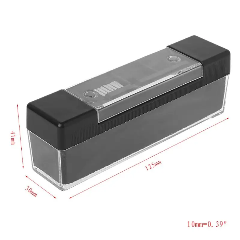 

1 Set Carbon Fiber Velvet Anti Static Cleaning Brush for LP Vinyl Records Tools