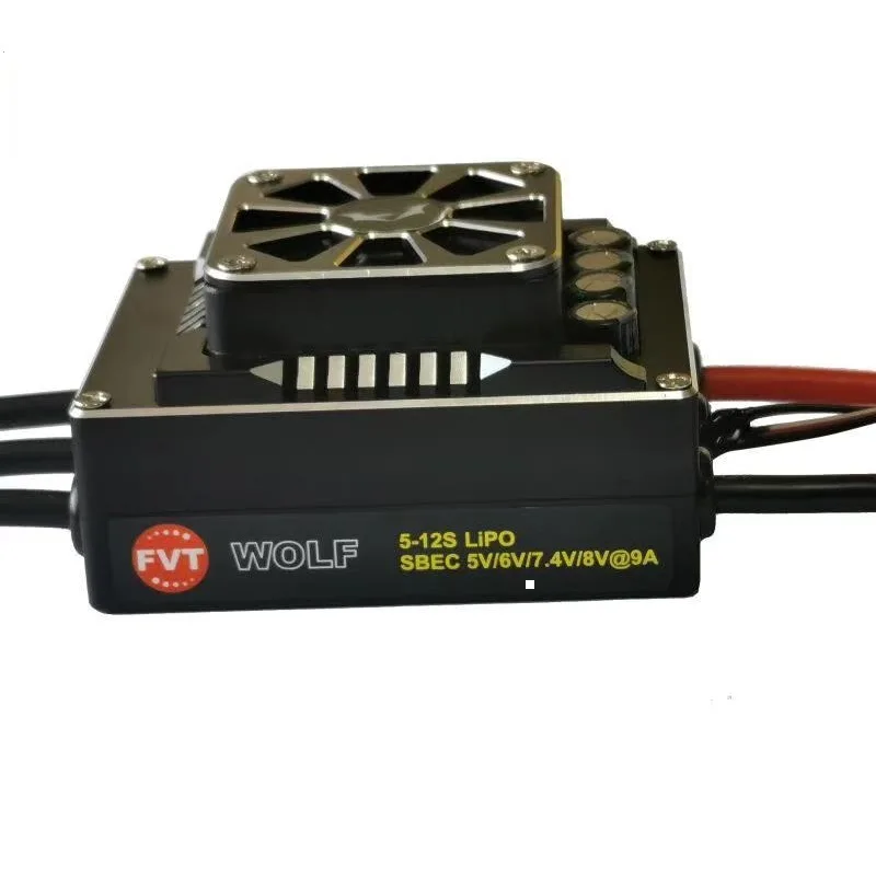 FVT 200A Высокое напряжение 5-12S SBEC 5-8V/9A водонепроницаемый бесщеточный Электрический