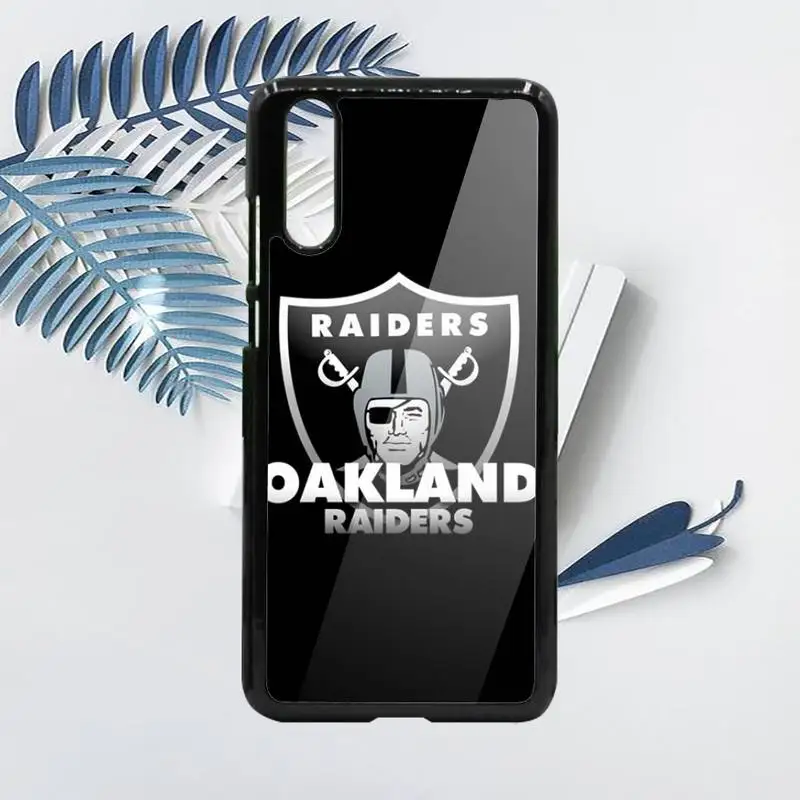 

Oakland Raiders Phone Case For Samsung galaxy S note 8 9 20 10 e lite2019 plus pro ultra Hard PC