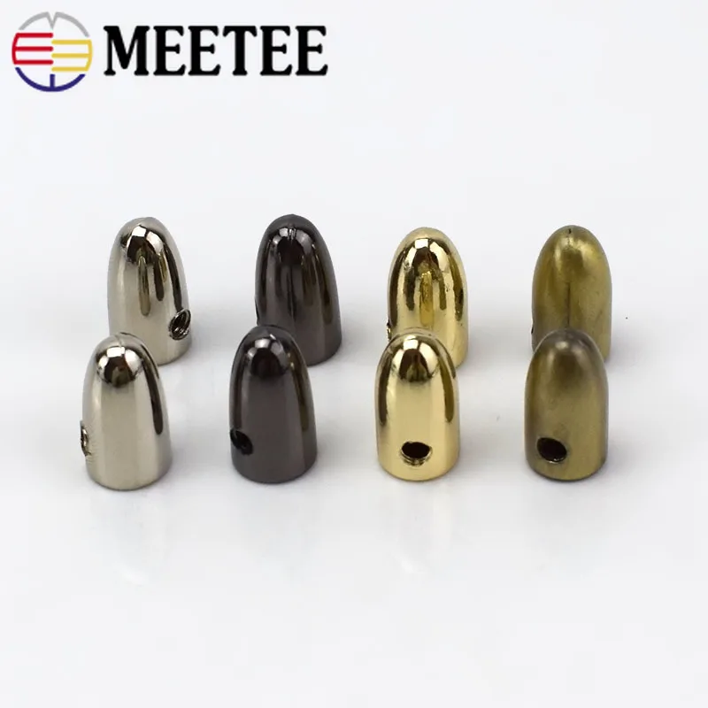 Meetee 30 шт. металлическое приспособление в веревочная петля пряжка лямки ремня