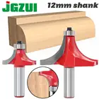 Концевая фреза с хвостовиком 12 мм, сверло с медведем для работ по дереву, карбид вольфрама