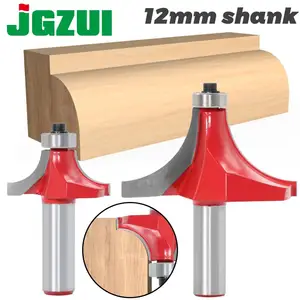 Концевая фреза с хвостовиком 12 мм, сверло с медведем для работ по дереву, карбид вольфрама