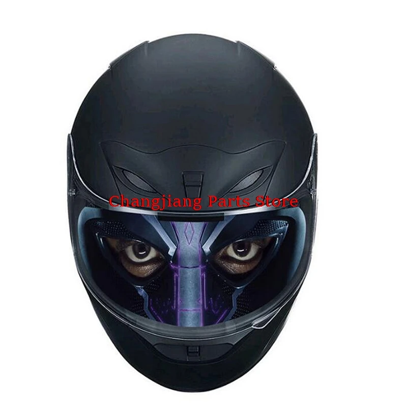 Съемная наклейка на объектив гоночного шлема украшение мотоциклетный шлем