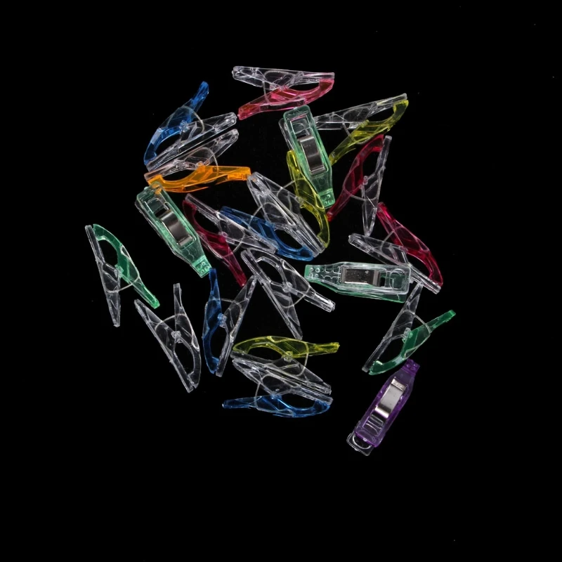 20 шт. ремесло швейный держатель фиксированные зажимы одежда квилтер прищепка