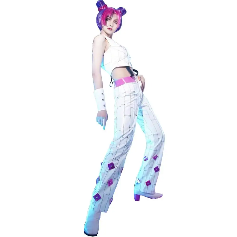 2020 костюмы для косплея Джоджо Невероятные приключения йолине куджа на заказ |