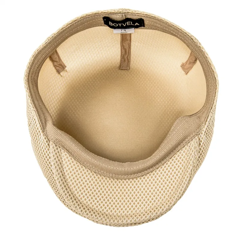 Летняя сетчатая Кепка для вождения кепка газетчика мужские кепки с резаком сыра