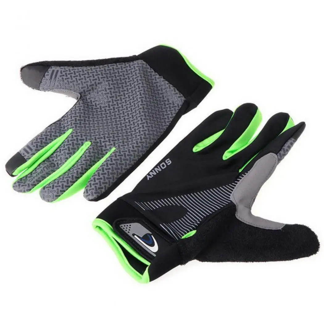 Силиконовые противоскользящие перчатки на весь палец для занятий спортом