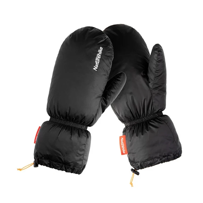 Перчатки Naturehike из белого гусиного пуха теплые портативные зимние спортивные