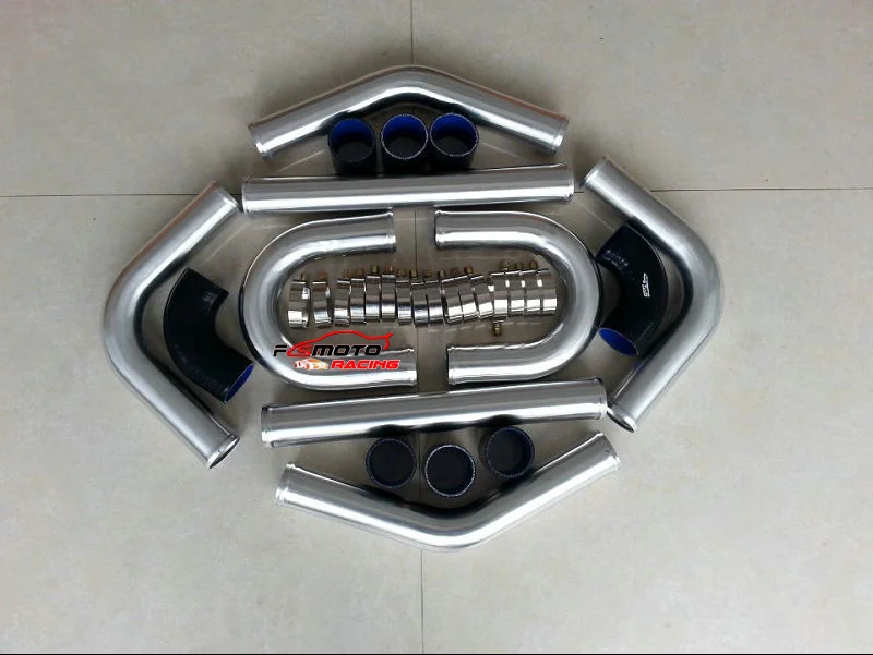 2 &quotдюйма 51 мм все алюминиевые универсальные для интеркулера турбо