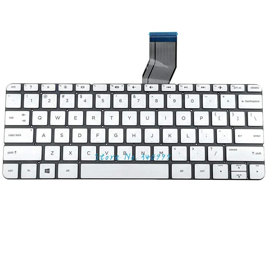 

Новая клавиатура для HP STREAM 11-R SERIES 11-r014WM 11-r091NR 11-r001TU, белая