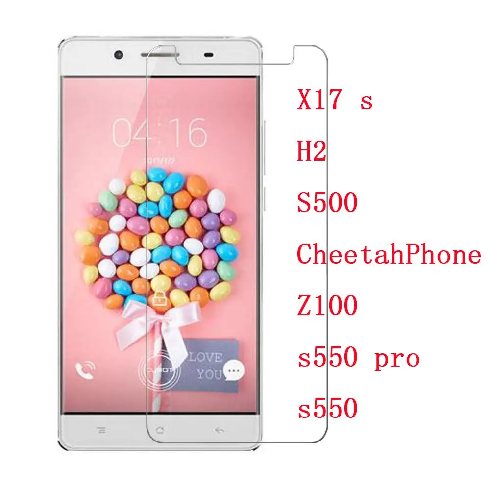 2.5D 9H протектор экрана из закаленного стекла для Cubot X17 S H2 S500 CheetahPhone Z100 s550