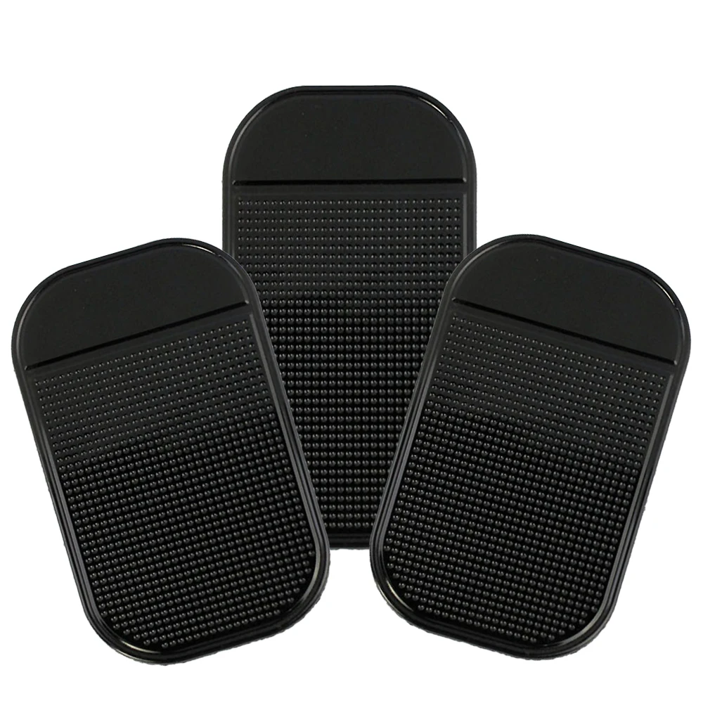 3 шт./лот коврик для приборной панели автомобиля Противоскользящий Мобильный