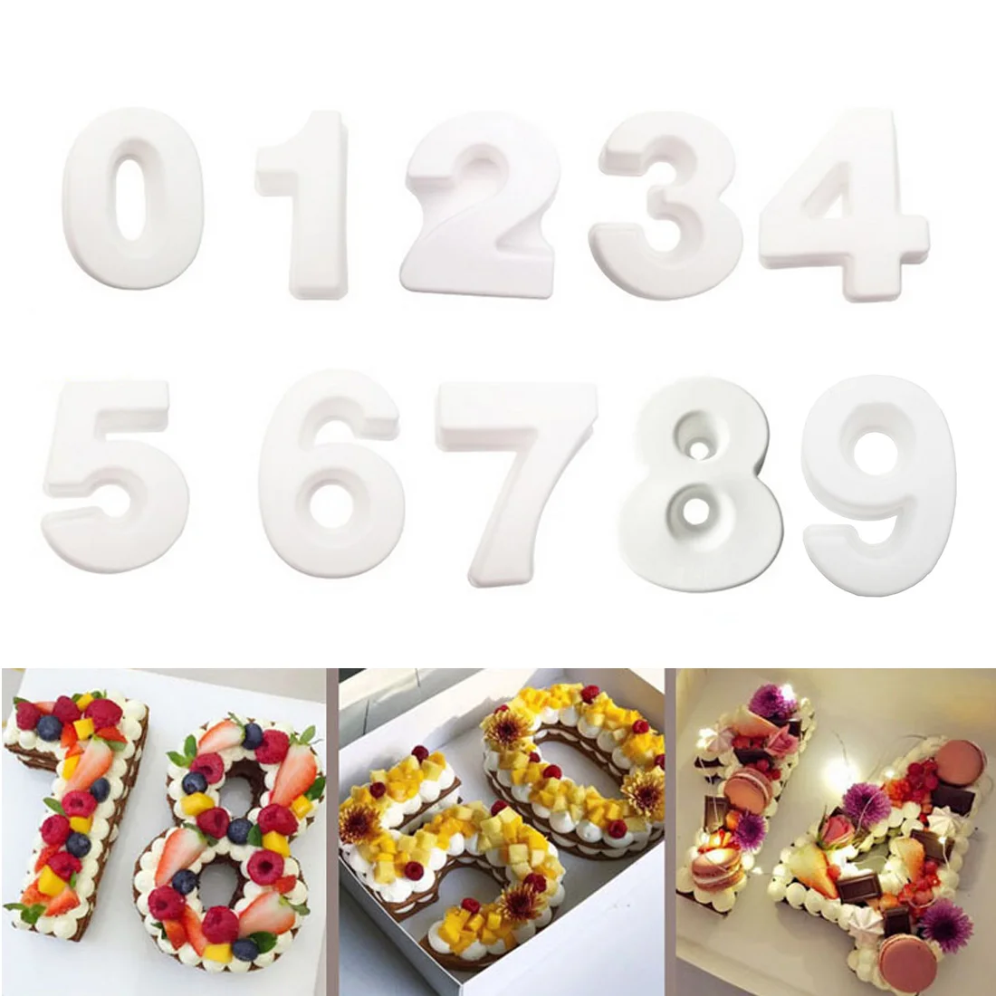 1 шт. формы для выпечки тортов выпечка торта ко дню рождения инструменты 0 9 с