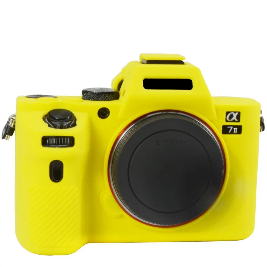 Силиконовый чехол кожа брони для камеры Sony A7c A9 A7 A7R A7S Mark II III IV A7II A7SII A7RII A7III A7RIII A7RIV