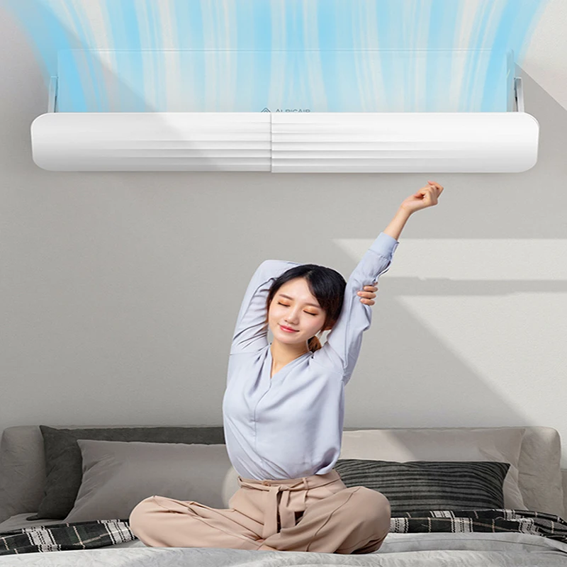 

Retractable Hanging Air Conditioner Windshield Air Conditioner Anti-straight Blowing Air Outlet Windshield Universal Windshield