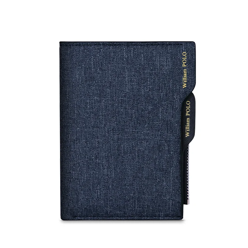 Мужской бумажник сумка для карт держатель удостоверения личности кошелек монет