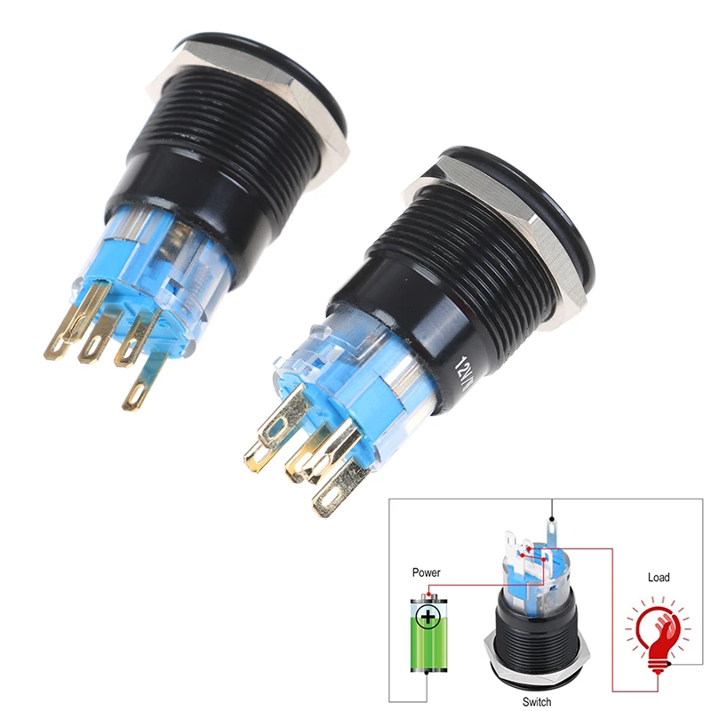 1 шт. кнопка запуска двигателя автомобиля 12 В | Автомобили и мотоциклы